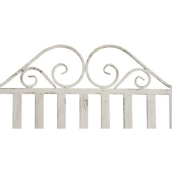 Sillón mecedora Smilla blanco antiguo